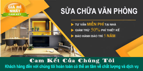 sửa chữa văn phòng thhcm