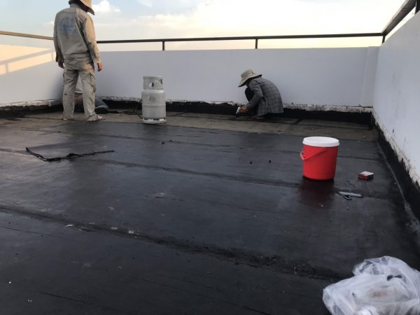 chống thấm sân thượng le văn lương nhà bè