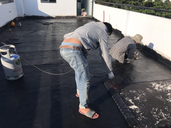 chống thấm màng khò bi tum