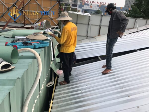 chống dột mái tôn quận 2