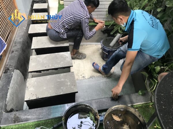 chống thấm bể cá tại quận thủ đức