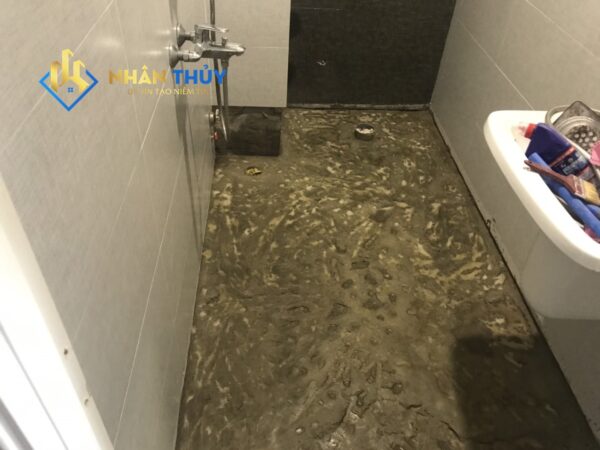 đục sàn nhà vệ sinh
