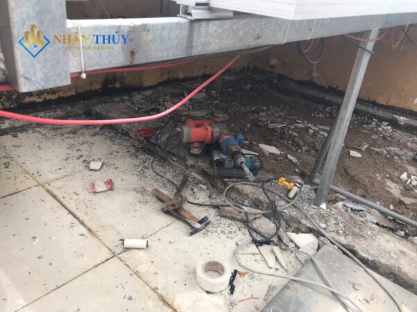 thi công chống thấm sân thượng quận 2