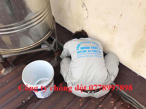 thợ chống dột mái tôn tại tphcm