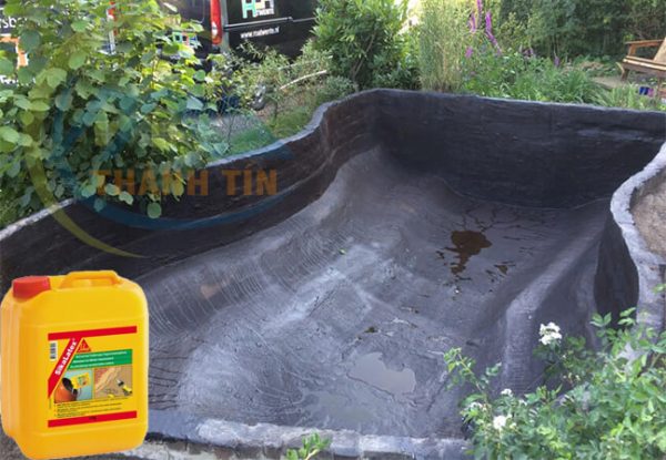 chống thấm hồ cá bằng xi măng