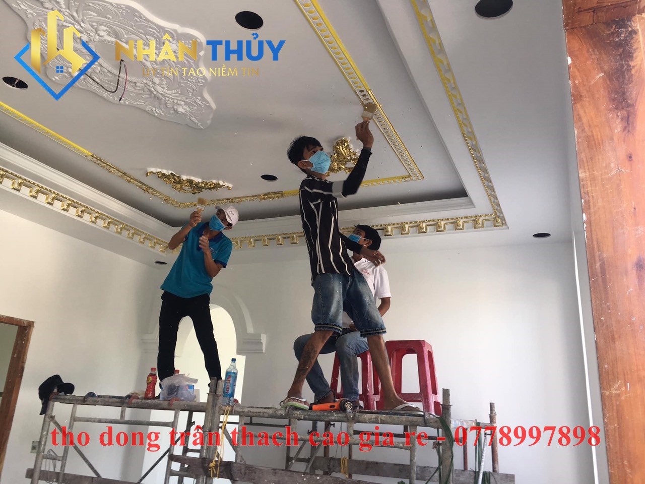 thợ đóng trần thạch cao giá rẻ tại Hà Nội