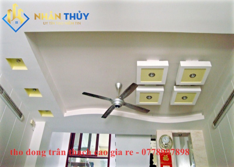 thợ đóng trần thạch cao tại Hà Nội